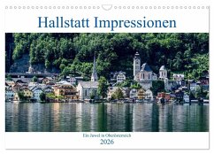 Cover Hallstatt Impressionen (Wandkalender 2026 DIN A3 quer), CALVENDO Monatskalender