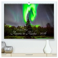 Aurora in Alaska (hochwertiger Premium Wandkalender 2026 DIN A2 quer), Kunstdruck in Hochglanz Aurora in Alaska (hochwertiger Premium Wandkalender 2026 DIN A2 quer), Kunstdruck in Hochglanz