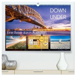 Down Under - Eine Reise durch Australien (hochwertiger Premium Wandkalender 2026 DIN A2 quer), Kunstdruck in Hochglanz