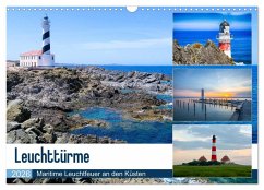 Leuchttürme - Maritime Leuchtfeuer an den Küsten (Wandkalender 2026 DIN A3 quer), CALVENDO Monatskalender Leuchttürme - Maritime Leuchtfeuer an den Küsten (Wandkalender 2026 DIN A3 quer), CALVENDO Monatskalender