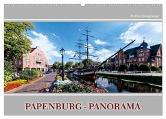 Papenburg-Panorama (Wandkalender 2026 DIN A2 quer), CALVENDO Monatskalender Papenburg-Panorama (Wandkalender 2026 DIN A2 quer), CALVENDO Monatskalender