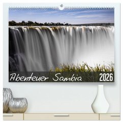 Abenteuer Sambia (hochwertiger Premium Wandkalender 2026 DIN A2 quer), Kunstdruck in Hochglanz Abenteuer Sambia (hochwertiger Premium Wandkalender 2026 DIN A2 quer), Kunstdruck in Hochglanz