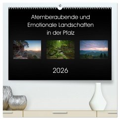 Atemberaubende und Emotionale Landschaften in der Pfalz (hochwertiger Premium Wandkalender 2026 DIN A2 quer), Kunstdruck in Hochglanz