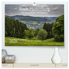 Stadt Plettenberg (hochwertiger Premium Wandkalender 2026 DIN A2 quer), Kunstdruck in Hochglanz