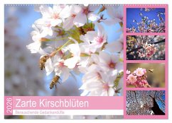 Zarte Kirschblüten - Berauschende Gedankendüfte (Wandkalender 2026 DIN A2 quer), CALVENDO Monatskalender Zarte Kirschblüten - Berauschende Gedankendüfte (Wandkalender 2026 DIN A2 quer), CALVENDO Monatskalender