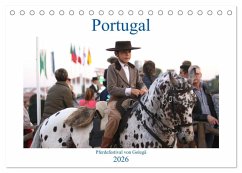 Cover Portugal - Pferdefestival von Golegã (Tischkalender 2026 DIN A5 quer), CALVENDO Monatskalender