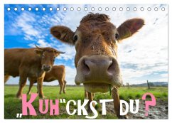 Kuhckst du? (Tischkalender 2026 DIN A5 quer), CALVENDO Monatskalender Kuhckst du? (Tischkalender 2026 DIN A5 quer), CALVENDO Monatskalender
