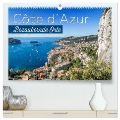 CÔTE D'AZUR Bezaubernde Orte (hochwertiger Premium Wandkalender 2026 DIN A2 quer), Kunstdruck in Hochglanz CÔTE D'AZUR Bezaubernde Orte (hochwertiger Premium Wandkalender 2026 DIN A2 quer), Kunstdruck in Hochglanz