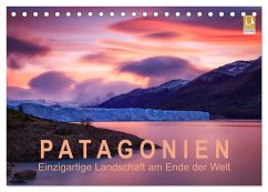 Cover Patagonien: Einzigartige Landschaft am Ende der Welt (Tischkalender 2026 DIN A5 quer), CALVENDO Monatskalender