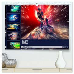 BMX Universum (hochwertiger Premium Wandkalender 2026 DIN A2 quer), Kunstdruck in Hochglanz