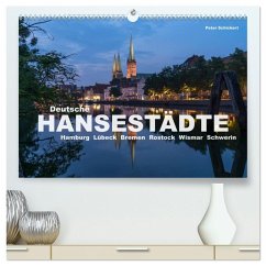 Cover Deutsche Hansestädte (hochwertiger Premium Wandkalender 2026 DIN A2 quer), Kunstdruck in Hochglanz
