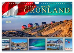 Cover Reise nach Grönland (Wandkalender 2026 DIN A4 quer), CALVENDO Monatskalender