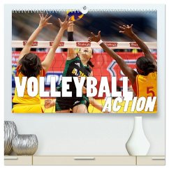Volleyball Action (hochwertiger Premium Wandkalender 2026 DIN A2 quer), Kunstdruck in Hochglanz Volleyball Action (hochwertiger Premium Wandkalender 2026 DIN A2 quer), Kunstdruck in Hochglanz