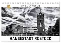 Ein Blick auf die Hansestadt Rostock (Tischkalender 2026 DIN A5 quer), CALVENDO Monatskalender Ein Blick auf die Hansestadt Rostock (Tischkalender 2026 DIN A5 quer), CALVENDO Monatskalender