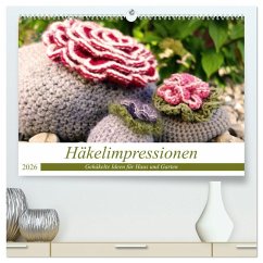 Häkelimpressionen - Gehäkelte Ideen für Haus und Garten (hochwertiger Premium Wandkalender 2026 DIN A2 quer), Kunstdruck in Hochglanz Häkelimpressionen - Gehäkelte Ideen für Haus und Garten (hochwertiger Premium Wandkalender 2026 DIN A2 quer), Kunstdruck in Hochglanz