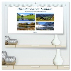 Wanderbares Ländle - Impressionen aus Vorarlberg (hochwertiger Premium Wandkalender 2026 DIN A2 quer), Kunstdruck in Hochglanz Wanderbares Ländle - Impressionen aus Vorarlberg (hochwertiger Premium Wandkalender 2026 DIN A2 quer), Kunstdruck in Hochglanz