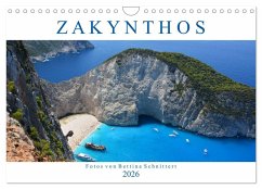 Cover Zakynthos 2026 (Wandkalender 2026 DIN A4 quer), CALVENDO Monatskalender