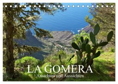 Cover La Gomera - Ansichten und Aussichten (Tischkalender 2026 DIN A5 quer), CALVENDO Monatskalender