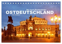 Cover Ostdeutschand - die neuen Bundesländer (Tischkalender 2026 DIN A5 quer), CALVENDO Monatskalender