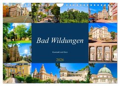 Bad Wildungen, Kurstadt mit Herz (Wandkalender 2026 DIN A4 quer), CALVENDO Monatskalender