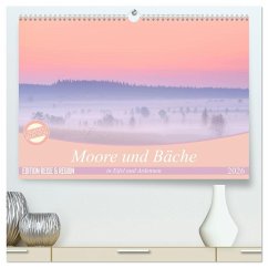 Moore und Bäche in Eifel und Ardennen (hochwertiger Premium Wandkalender 2026 DIN A2 quer), Kunstdruck in Hochglanz