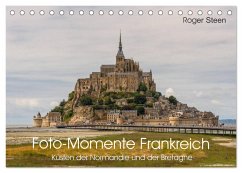 Cover Küsten der Normandie und der Bretagne (Tischkalender 2026 DIN A5 quer), CALVENDO Monatskalender