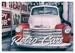 Retro Cars (Tischkalender 2026 DIN A5 quer), CALVENDO Monatskalender Retro Cars (Tischkalender 2026 DIN A5 quer), CALVENDO Monatskalender