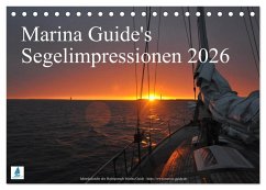 Cover Marina Guide's Segelimpressionen 2026 (Tischkalender 2026 DIN A5 quer), CALVENDO Monatskalender