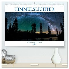 Himmelslichter - Mond und Sterne (hochwertiger Premium Wandkalender 2026 DIN A2 quer), Kunstdruck in Hochglanz Himmelslichter - Mond und Sterne (hochwertiger Premium Wandkalender 2026 DIN A2 quer), Kunstdruck in Hochglanz