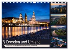 Dresden und Umland (Wandkalender 2026 DIN A3 quer), CALVENDO Monatskalender