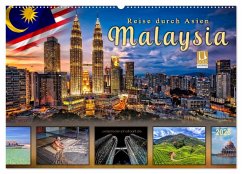 Cover Reise durch Asien - Malaysia (Wandkalender 2026 DIN A2 quer), CALVENDO Monatskalender