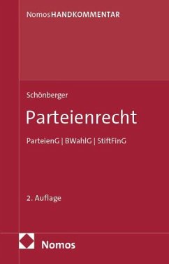 Cover Parteienrecht