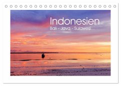 Indonesien. Bali - Java - Sulawesi (Tischkalender 2026 DIN A5 quer), CALVENDO Monatskalender