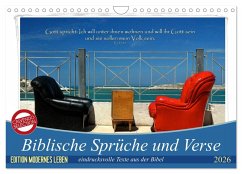 Biblische Sprüche und Verse (Wandkalender 2026 DIN A4 quer), CALVENDO Monatskalender Biblische Sprüche und Verse (Wandkalender 2026 DIN A4 quer), CALVENDO Monatskalender