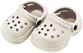 Puppen-Clogs, beige groß, Gr. 38-45 cm