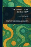 The Vivisectors' Directory The Vivisectors' Directory