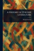A History of ITALIAN LITERATURE A History of ITALIAN LITERATURE