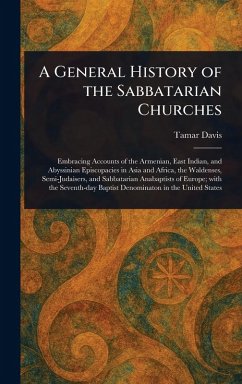 Cover A General History of the Sabbatarian Churches