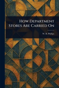 Cover How Department Stores Are Carried On