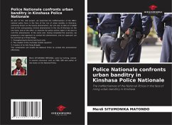 Cover Police Nationale confronts urban banditry in Kinshasa Police Nationale