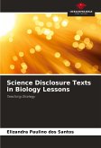 Science Disclosure Texts in Biology Lessons