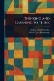 Thinking and Learning to Think Thinking and Learning to Think