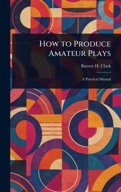 Cover How to Produce Amateur Plays