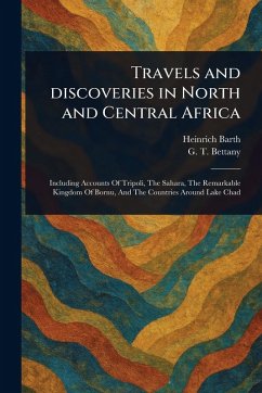 Cover Travels and Discoveries in North and Central Africa