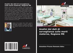 Cover Analisi dei dati di sorveglianza sulle morti materne, Regione ME