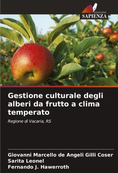 Cover Gestione culturale degli alberi da frutto a clima temperato