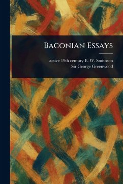 Cover Baconian Essays