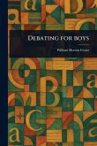 Debating for Boys Debating for Boys