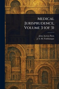 Cover Medical Jurisprudence, Volume 3 (of 3)