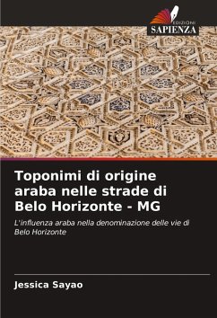 Toponimi di origine araba nelle strade di Belo Horizonte - MG Cover Toponimi di origine araba nelle strade di Belo Horizonte - MG